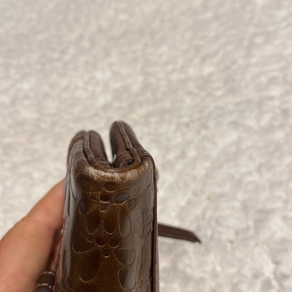 Womens What Vintage Are You Fossil genuine leather wallet - Picture 3 of 8